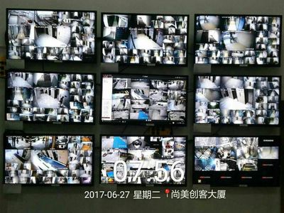 2017年6月27日創(chuàng)客大廈早晨動態(tài)監(jiān)控記錄