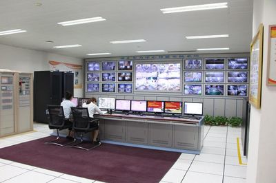 興業物聯品質承諾100% 正商建正東方中心的智能監控系統